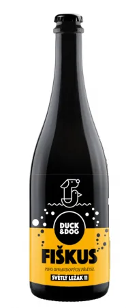 Duck & Dog - Fiškus 11° 0,7l (Světlý ležák)