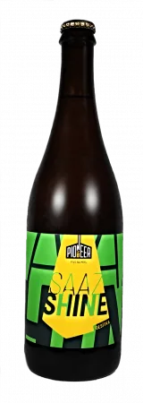 Pioneer Beer - SAAZ Shine 10° 0,75l (Světlý Ležák)