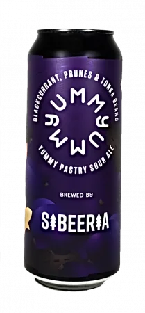  Pivovar Sibeeria - Yummy Blackcurrant, Prune & Tonka 23° 0,5l (Pastry Sour Ale)