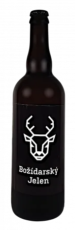 Pivovar Červený Vlk - Božídarský Jelen 12° 0,75l (Lager)