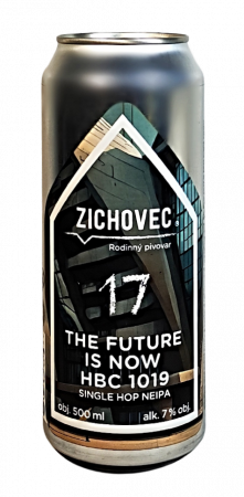 Rodinný pivovar Zichovec - The Future is Now HBC 1019 17° 0,5l (Single Hop NEIPA)