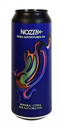 Pivovar Nozib - NEIPA Adventures #14 15° 0,5l (New England IPA)