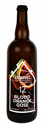 Rodinný pivovar Zichovec - Blood Orange Gose 12° 0,75l (Gose)