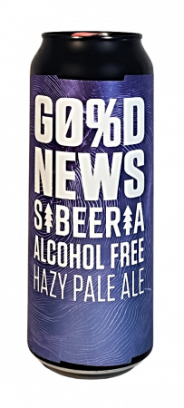 Pivovar Sibeeria - Good News FREE 0,5l (nealko Pale Ale)