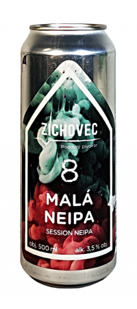Rodinný pivovar Zichovec - Malá NEIPA 8° 0,5l (Session NEIPA)