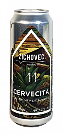 Rodinný pivovar Zichovec - Cervecita 11° 0,5l (Mexican Lager)
