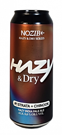 Pivovar Nozib - Hazy and Dry No. 1 15° 0,5l (Hazy IPA)