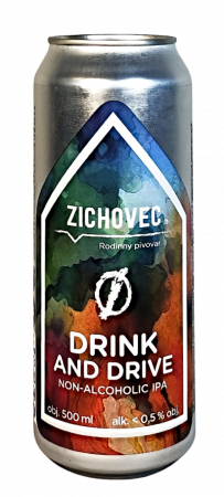 Rodinný pivovar Zichovec - Drink and Drive 6 0,5l (Nealko IPA)