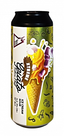 Pivovar Funky Fluid - Gelato XTREME: Yellow Fluff 30° 0,5l (Ice Cream Sour)