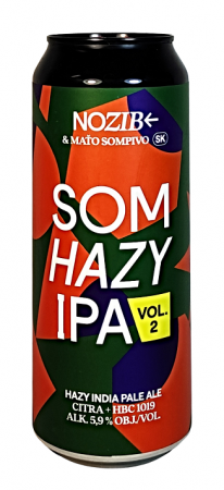 Pivovar Nozib - Som Hazy IPA Vol. 2 14° 0,5l (Hazy IPA)