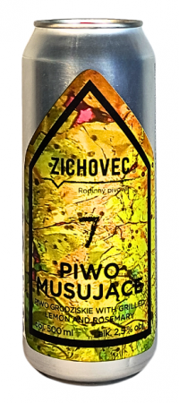 Rodinný pivovar Zichovec - Piwo Musujące 7° 0,5l (Grodziskie)