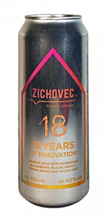 Rodinný pivovar Zichovec - 12 Years of Innovation 18° 0,5l (Double Sour)