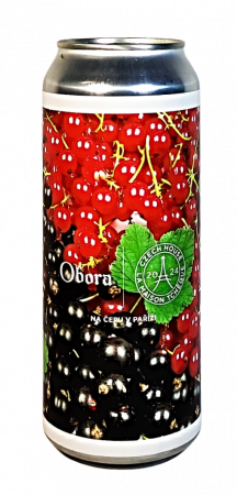 Pivovar Obora - Sour Rybíz 12° 0,7l (Sour Ale)