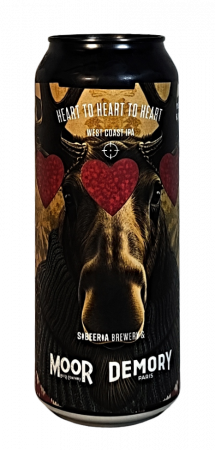 Pivovar Sibeeria w/ Demory w/ Moor - Heart to Heart 13° 0,5l (West Coast IPA)