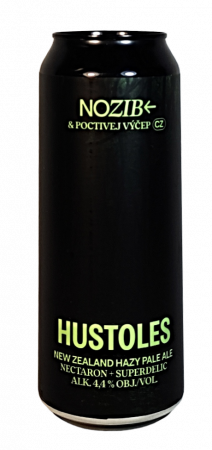 Pivovar Nozib - Hustoles 12° 0,5l (NZ Hazy Pale Ale)