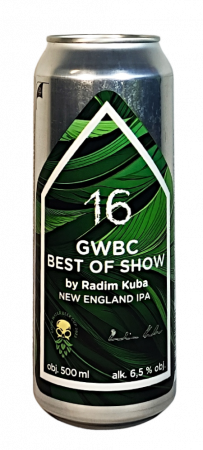 Rodinný pivovar Zichovec - GWBC Best of Show by Radim Kuba 16° 0,5l (NEIPA)