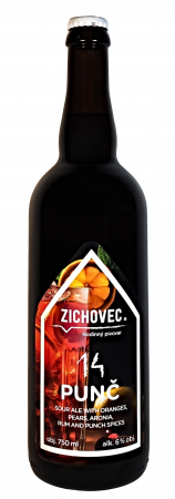 Rodinný pivovar Zichovec - Punč 14º 2024 - 0,75l (Sour Ale)