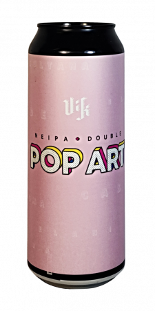 Rodinný Pivovar Vik - POP ART 18° 0,5l (Double NEIPA)