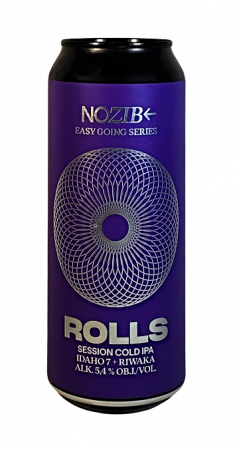 Pivovar Nozib - Rolls Session Cold IPA 13° 0,5l (Cold IPA)