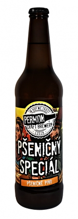 Pivovar Permon - Pšeničný speciál 11° 0,5l (pšeničné pivo)