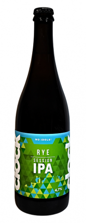 Pivovar Clock - No Idols! Session Rye IPA 11° 0,75l (Session Rye IPA)