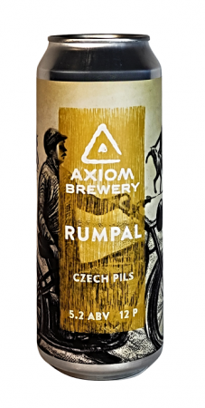 Pivovar Axiom - Rumpál 12° 0,5l (světlý ležák)