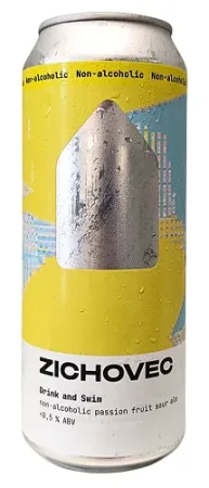 Rodinný pivovar Zichovec - Drink and Swim Ø 0,5l (Nealko Sour ALE)