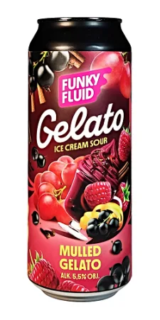Pivovar Funky Fluid - Gelato: Mulled 18° 0,5l (Ice Cream Sour)