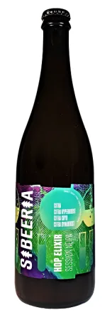 Pivovar Sibeeria - Hop Elixir Citra, Citra Hyperboost, Citra Cryo, Citra Dynaboost 13° 0,75l (Session NEIPA)