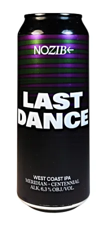 Pivovar Nozib - Last Dance 14° 0,5l (West Coast IPA)
