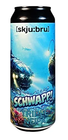 Pivovar SQBRU - Schwapp! 18° 0,5l (Triple NEIPA)