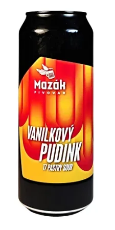 Pivovar Mazák - Vanilkový pudink 17° 0,5l (Pastry Sour)