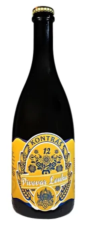 Pivovar Louka - Kontráš 12° 0,75l (světlý ležák)