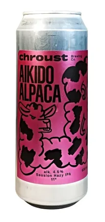Pivovar Chroust - Aikido Alpaka 11° 0,5l (Session Hazy IPA)