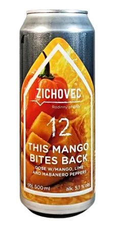 Rodinný pivovar Zichovec - This Mango Bites Back 12° 0,5l (Gose)