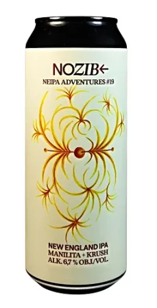 Pivovar Nozib - NEIPA Adventures #19 Manilita + Krush 15° 0,5l (New England IPA)