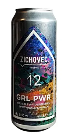 Rodinný pivovar Zichovec - GRL PWR: Exploration 12° 0,5l (Sour Ale)