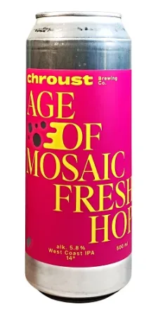 Pivovar Chroust - Age of Mosaic 14° 0,5l (West Coast IPA)