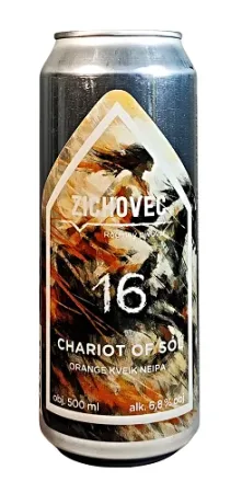 Rodinný pivovar Zichovec - Chariot of Sól 16° 0,5l (Orange Kveik NEIPA)