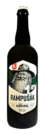 Pivovar Rampušák - Rampušák 12° 0,75l (světlý ležák)