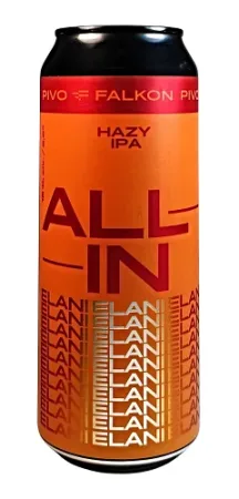 Pivovar Falkon - All-IN Elani 15° 0,5L (Hazy IPA)