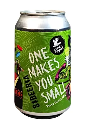 Pivovar Sibeeria w/ Fehér Nyúl - One Makes You Small 14° 0,33l (West Coast IPA)