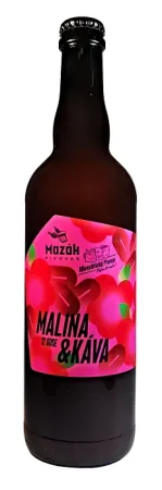 Pivovar Mazák - Malina & Káva 12° 0,75l (Fruited Gose)