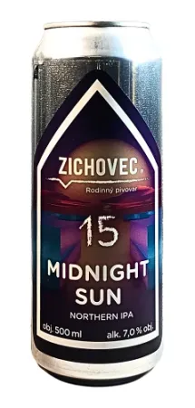 Rodinný pivovar Zichovec - Midnight Sun 15° 0,5l (Northern IPA)
