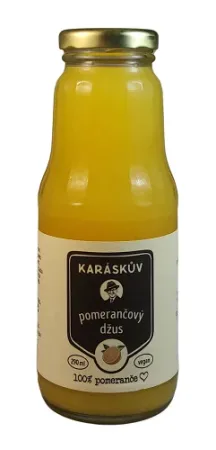Kalabria - Karáskův pomerančový džus 100%  0,29l