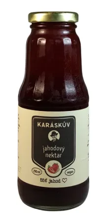 Kalabria - Karáskův jahodový nektar 55% 0,29l