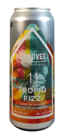 Rodinný pivovar Zichovec - Tropiq Fizz 11° 0,5l (Gose)