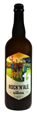 Pivovar Rampušák - Rock'N'Ale 11° 0,75l (Pineapple Session NEIPA)