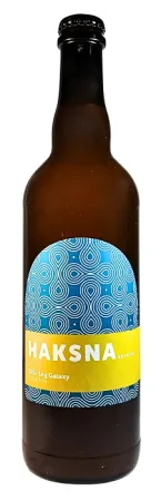 Pivovar Haksna - BRU-1ng Galaxy 12° 0,75L (Session NEIPA)