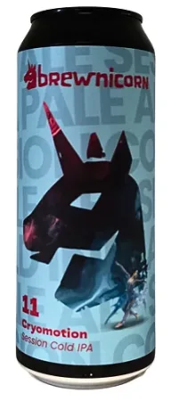 Pivovar Brewnicorn - Cryomotion 11° 0,5l (Session Cold IPA)
